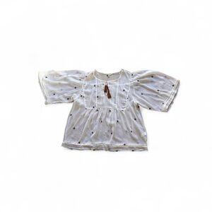✨Lucky Brand White Sheer Blouse
